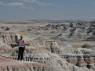 Mirante no Badlands National Park, em South Dakota, nos Estados Unidos